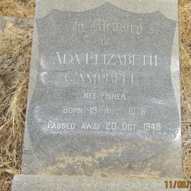 CAMPBELL Ada Elizabeth nee FISHER 1876-1948