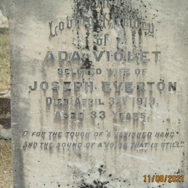 EVERTON Ada Violet -1919