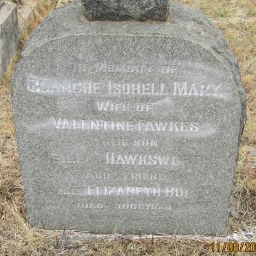 FAWKES Blanche Isobell Mary :: FAWKES Bill Hawksworth :: BURTON Alice Elizabeth