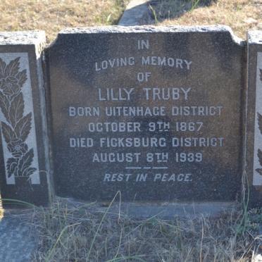 TRUBY Lilly 1867-1939