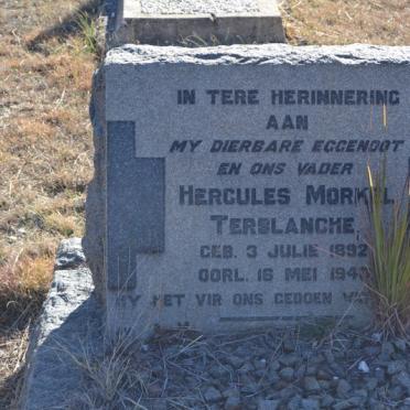 TERBLANCHE Hercules Morkel 1892-194?