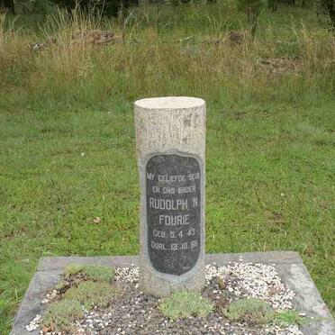 FOURIE Rudolph N. 1943-1956