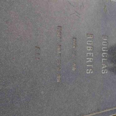 ROBERTS Douglas  1910-1981