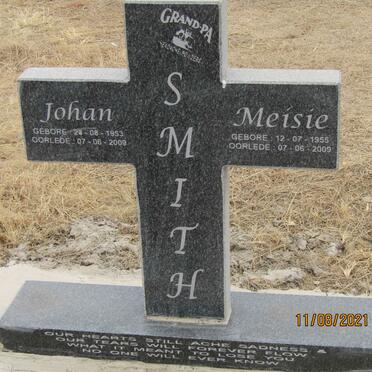 SMITH Johan 1953-2009 &amp; Meisie 1955-2009