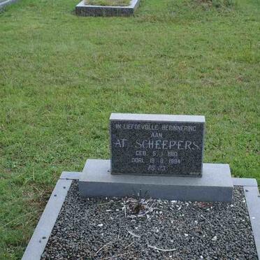 SCHEEPERS At 1910-1994