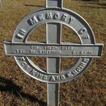 GILES Fred -1901
