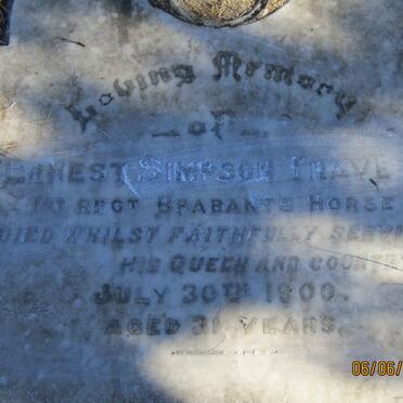 TRAVERS Ernest Simpson -1900