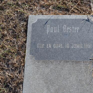BESTER Paul 1951-1951