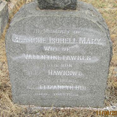 FAWKES Blanche Isobell Mary :: FAWKES Bill Hawksworth :: BURTON Alice Elizabeth