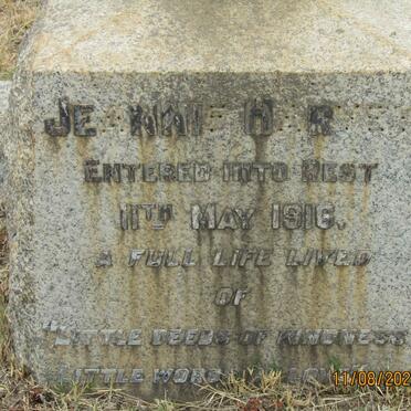 HARVEY Jeannie -1916