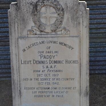 HUGHES Dennis Dominic 1917-1942