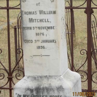 MITCHELL Thomas William 1876-1896