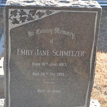 SCHMELZER Emily Jane 1867-1943