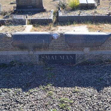 SMALMAN William George 1890-1958 &amp; Phillipina Maria Charlotte BEUKES 1887-1955