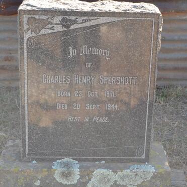 SPERSHOTT Charles Henry 1871-1944