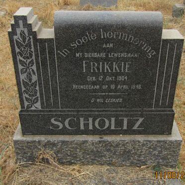 SCHOLTZ Frikkie 1904-1948