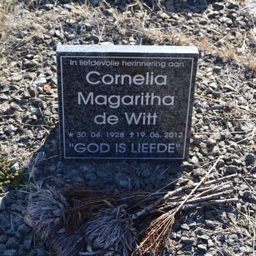 WITT Cornelia Magaritha, de 1928-2012