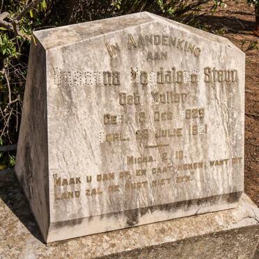 Free State, FOURIESBURG district, Bellevue 399, farm cemetery