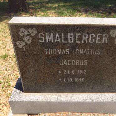 SMALBERGER Thomas Ignatius Jacobus 1912-1940
