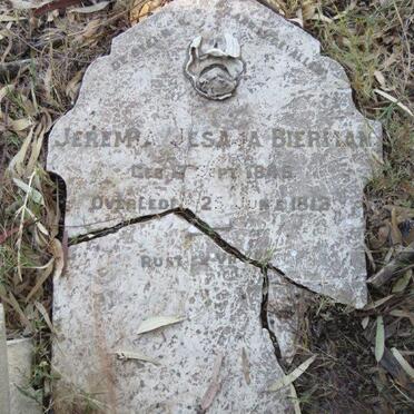 BIERMAN Jeremia Jesaja 1846-1912