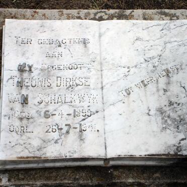 Free State, FRANKFORT district, Villiers, Berlin 354, farm cemetery