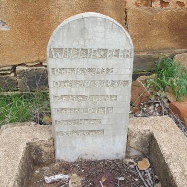 BEER Willie, de 1932-1934