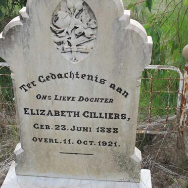 CILLIERS Elizabeth 1888-1921