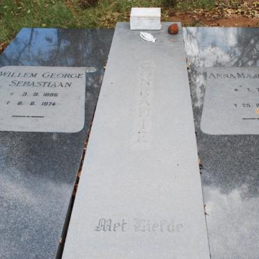 CONRADIE Willem George Sebastiaan 1896-1974 &amp; Anna Margaretha 1902-1974 :: CONRADIE C.S. 1933-197?