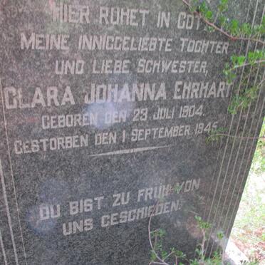 EHRHART Clara Johanna 1904-1945