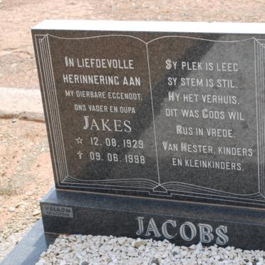 JACOB Jakes 1929-1998
