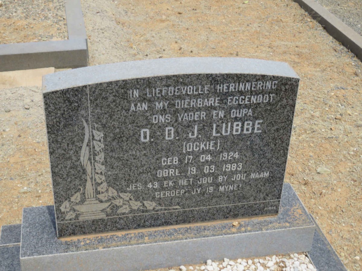 LUBBE O.D.J. 1924-1983