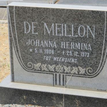 MEILLON Johanna Hermina, de 1906-1973