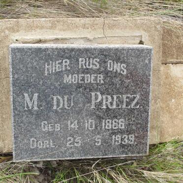 PREEZ M., du 1866-1939