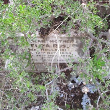 RUSSELL Eliza nee HOLLAND 1835-1912