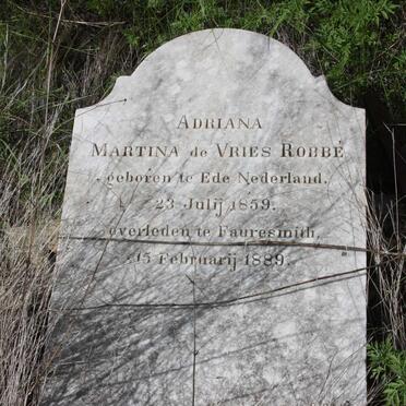 ROBBE Adriana Martina de Vries 1859-1889