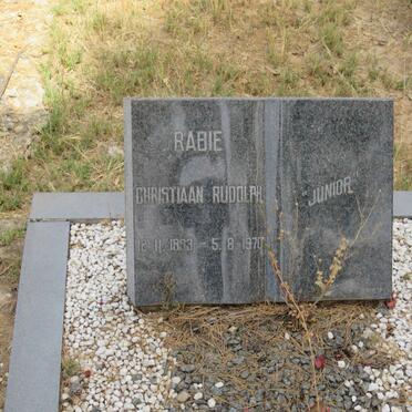 RABIE Christiaan Rudolph 1893-1970