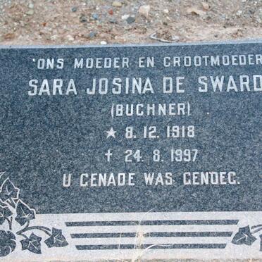 SWARDT Sara Josina, de nee BUCHNER 1918-1997