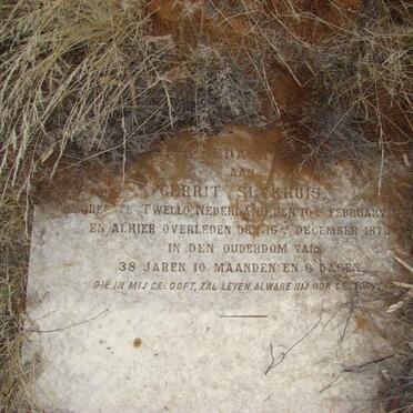 SLYKHUIS Gerrit -1873