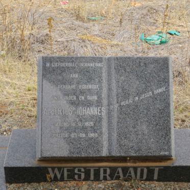 WESTRAADT Albertus Johannes 1925-1986