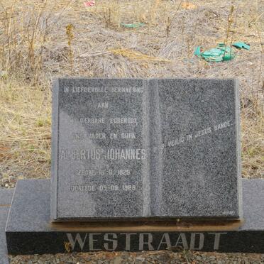 WESTRAADT Albertus Johannes 1925-1986