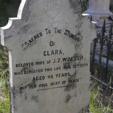 WOLTER Clara -1894