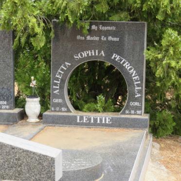 ? Gabriel Jacobus 1935-2010 &amp; Aletta Sophia Petronella 1934-1997