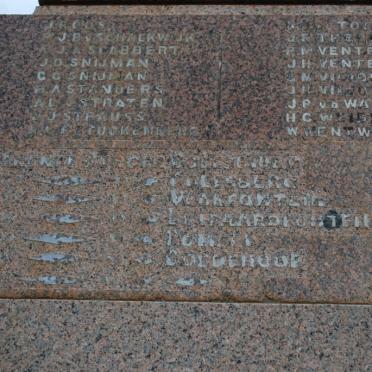 2. Anglo Boer War monument