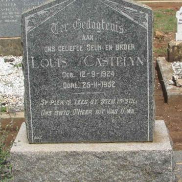 CASTELYN Louis 1924-1952