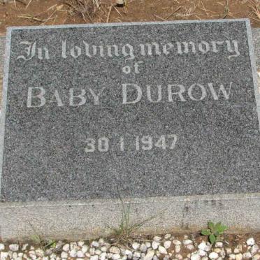 DUROW Baby 1947-1947