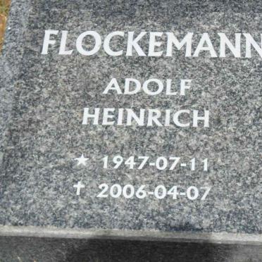 FLOCKEMANN Adolf Heinrich 1947-2006