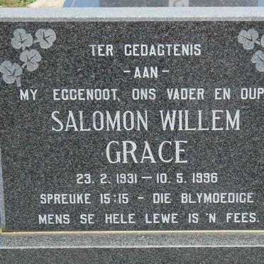 GRACE Salomon Willem 1931-1996
