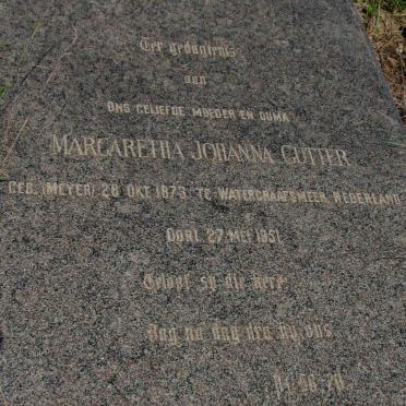 GUTTER Hendrik 1870-1950 &amp; Margaretha Johanna MEYER 1873-1951