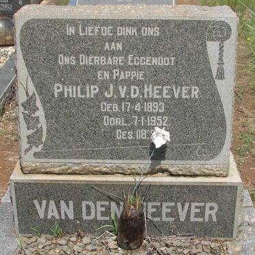 HEEVER Philip, van den 1893-1952
