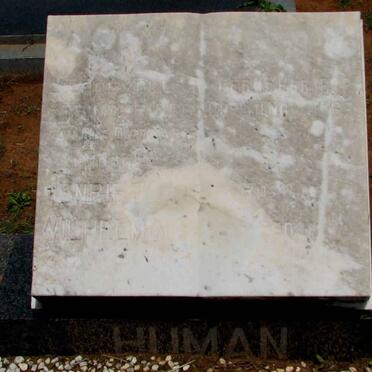 HUMAN Henriette Wilhelmina ?-?